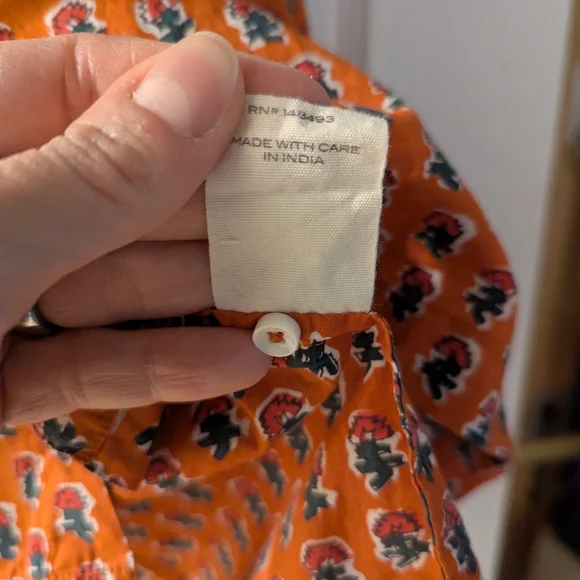 Doen Jane Blouse In Calico Canyon Blooms Medium - Picture 6 of 7